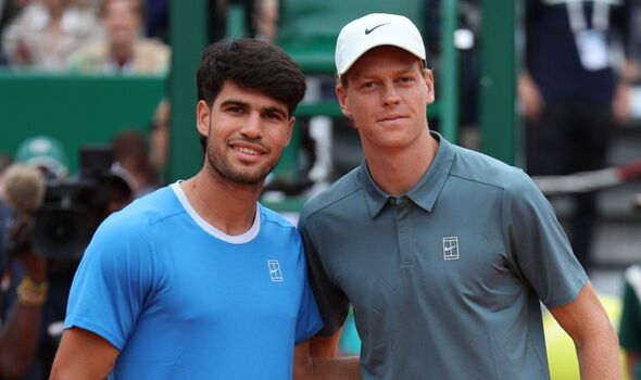 Carlos Alcaraz Jannik Sinner Monte Carlo Masters