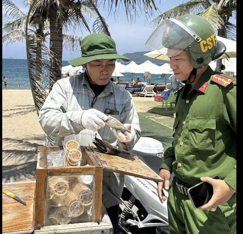 Xử lý người bán kem ở Nha Trang sau khi du khách Thái Lan tố bị chặt chém