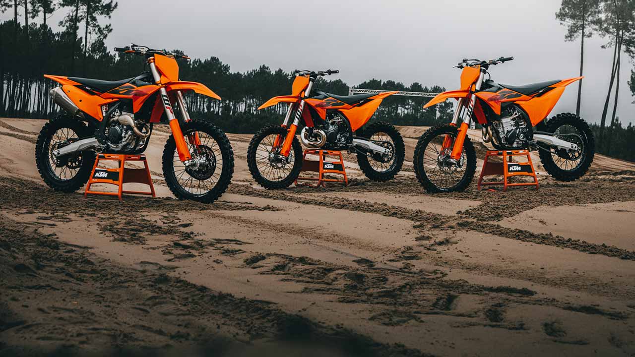 KTM unveils 2027 SX lineup with nine motocross bikes