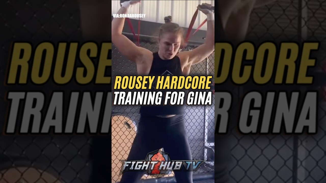 Ronda Rousey begins intense training camp for Gina Carano fight