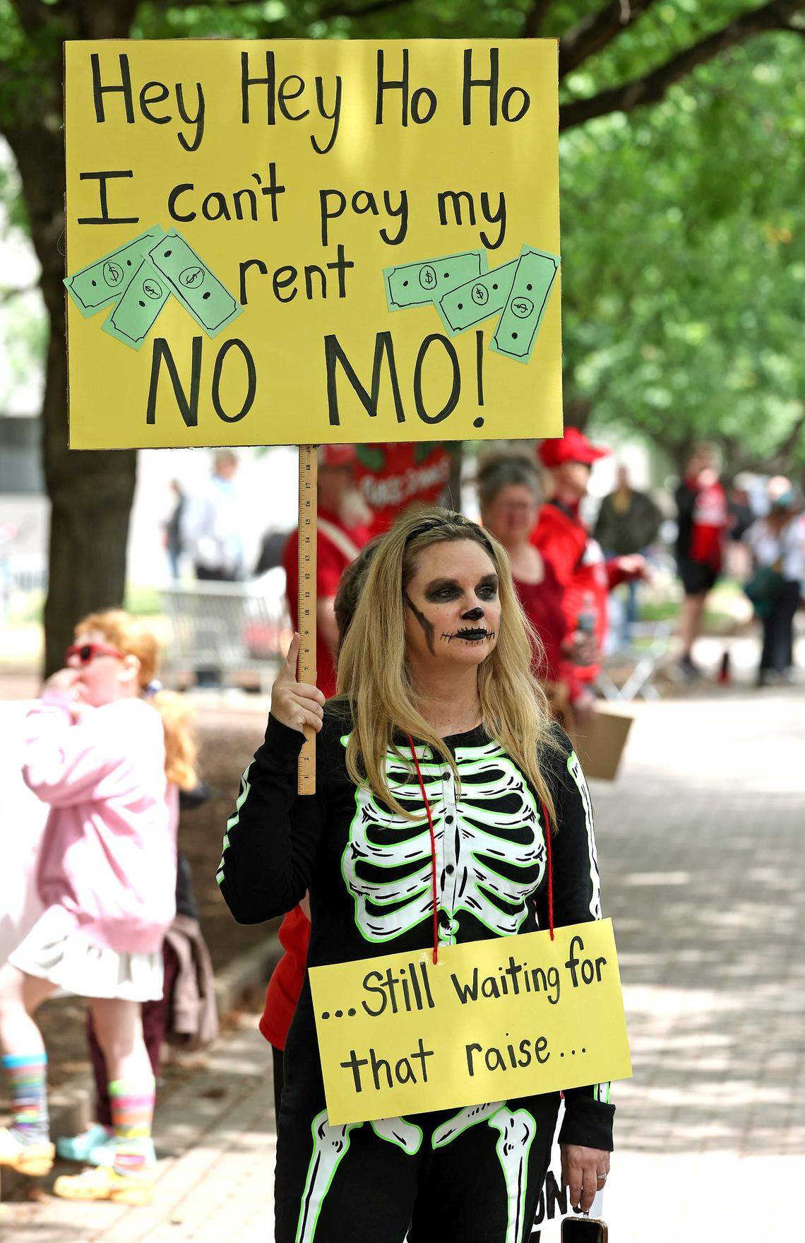 Photo gallery: Charlotte-Mecklenburg teachers join May 1 rally in Raleigh