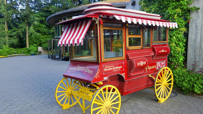 The vintage brand behind the first-ever popcorn machine is still around ...