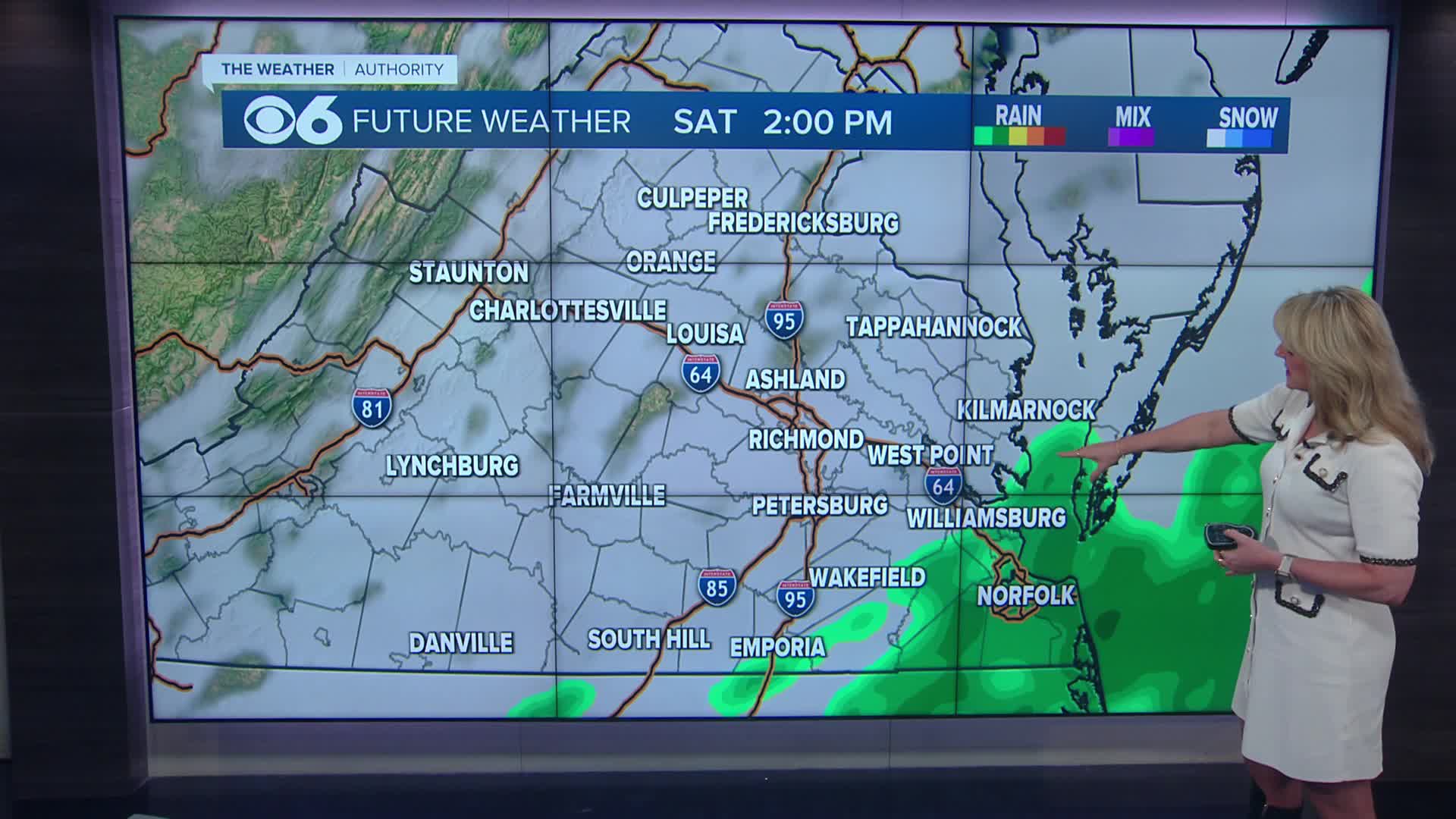 Some rain Saturday but mostly a cloudy start to the weekend with sun ...