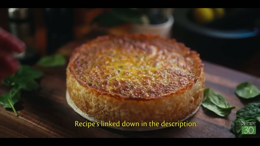 Potato-crust Mediterranean quiche – no pastry needed