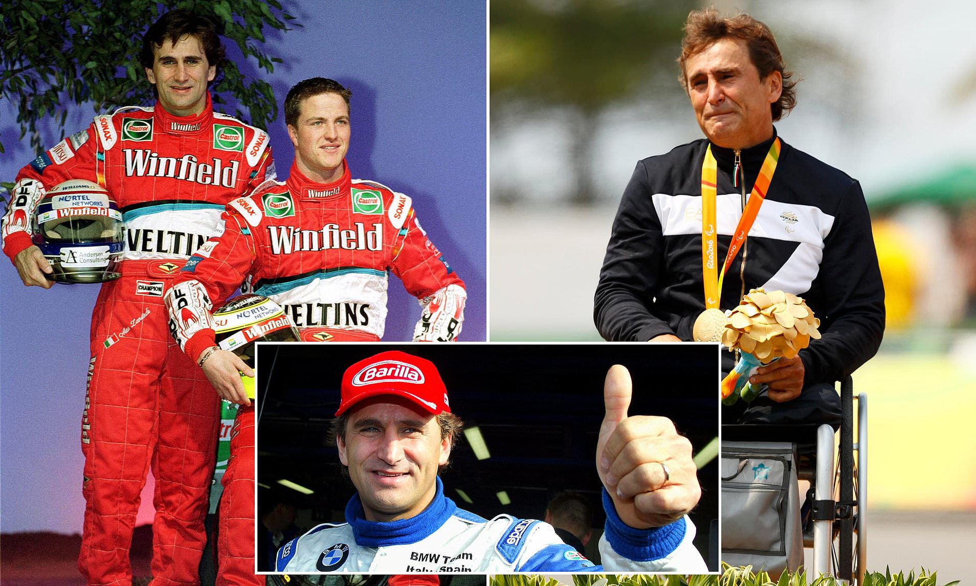 Ex-Formula One star who lost both of his legs and won four Paralympic ...