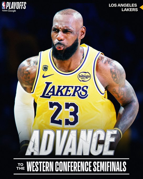 El mundo de la NBA reacciona al avance de LeBron James y los Lakers a ...
