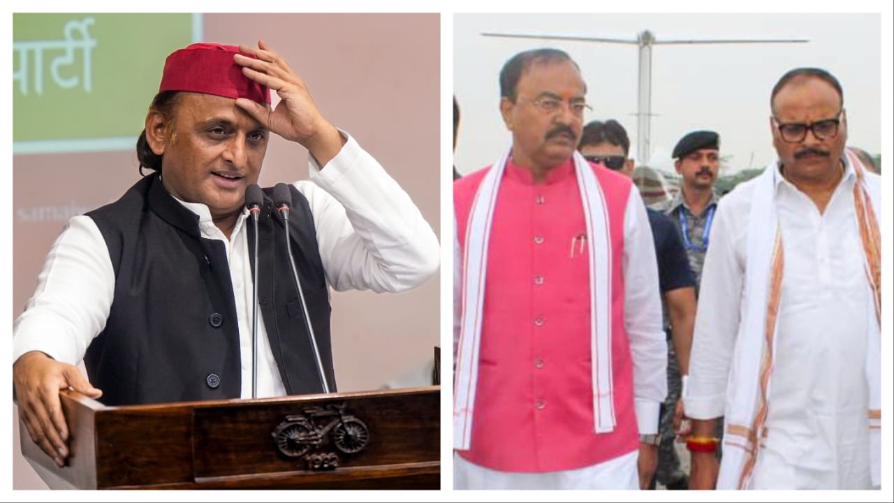 Akhilesh Yadav’s ‘2 stool’ jibe backfires as UP deputy CMs hit back ...