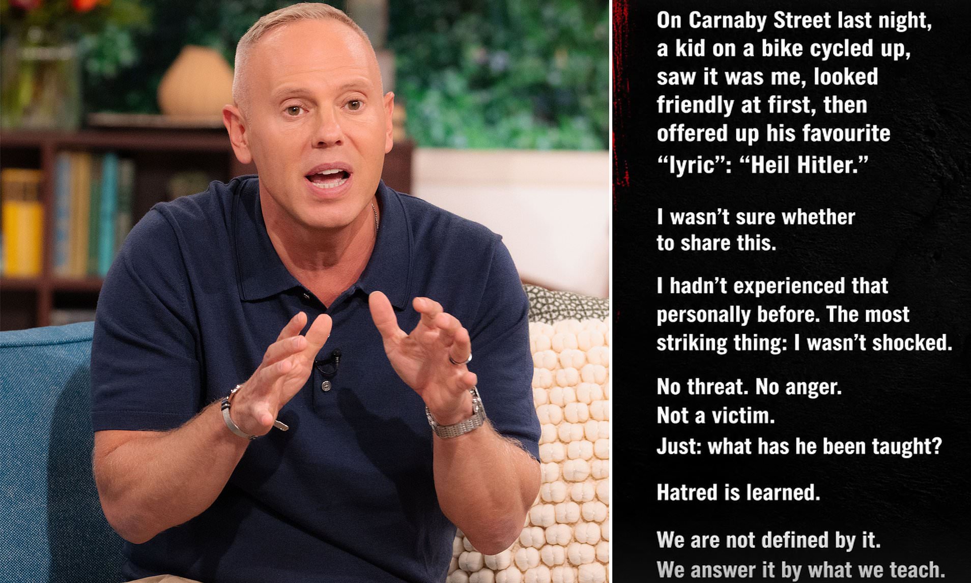 Rob Rinder says he was confronted by youth shouting 'Heil Hitler': TV ...