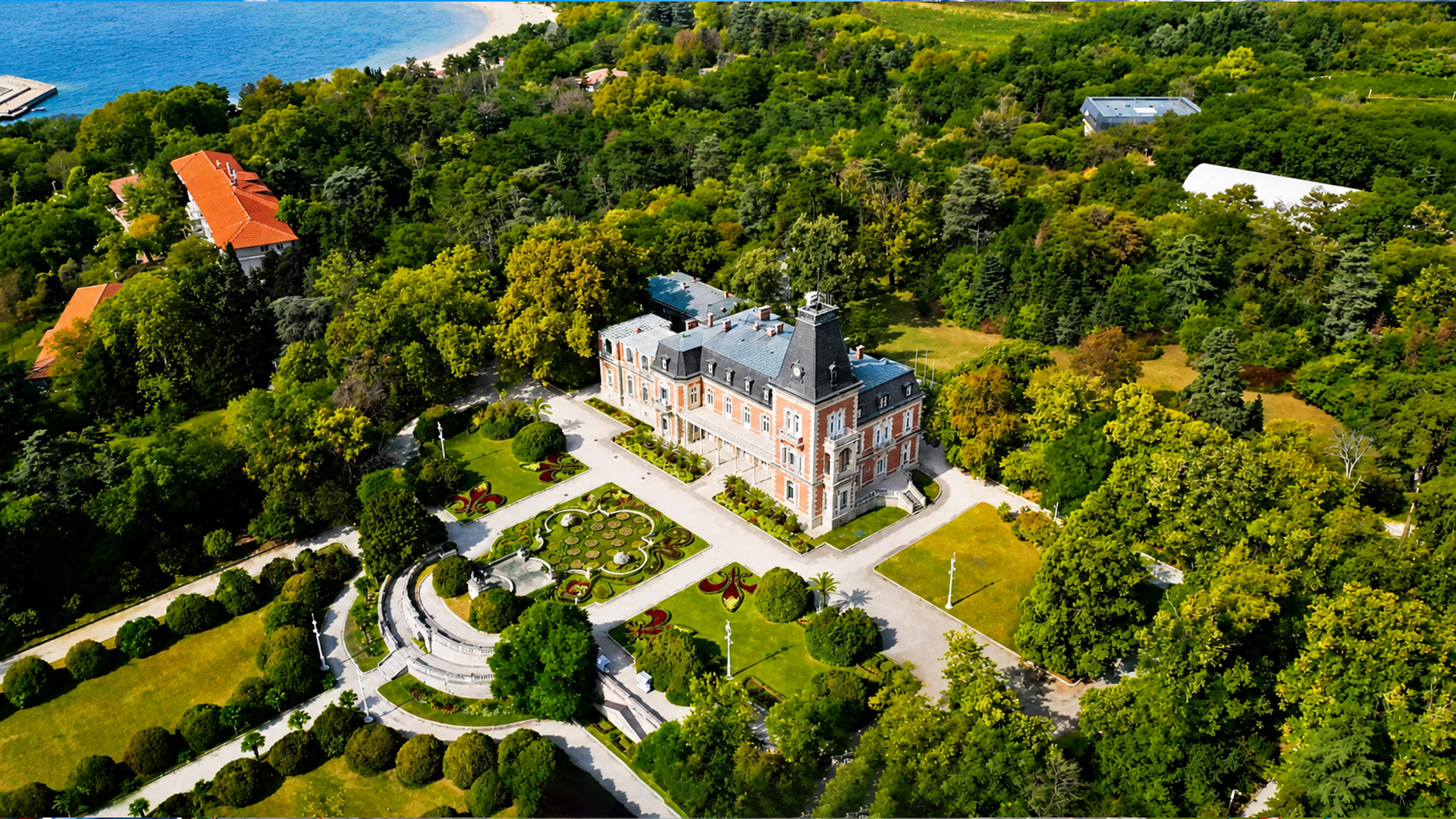 Un palacio real junto al mar en Varna, Bulgaria