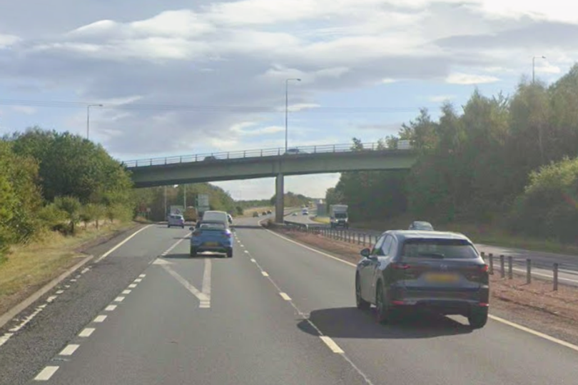 East Lothian man in hospital after being struck by car on A1 as police ...