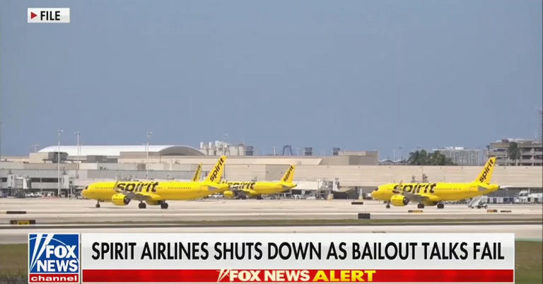 Just in: Spirit Airlines ending operations after 30 years as CEO blames ...