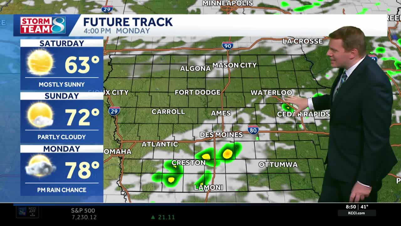 Iowa weather: Sunshine and warmer weather returns this weekend