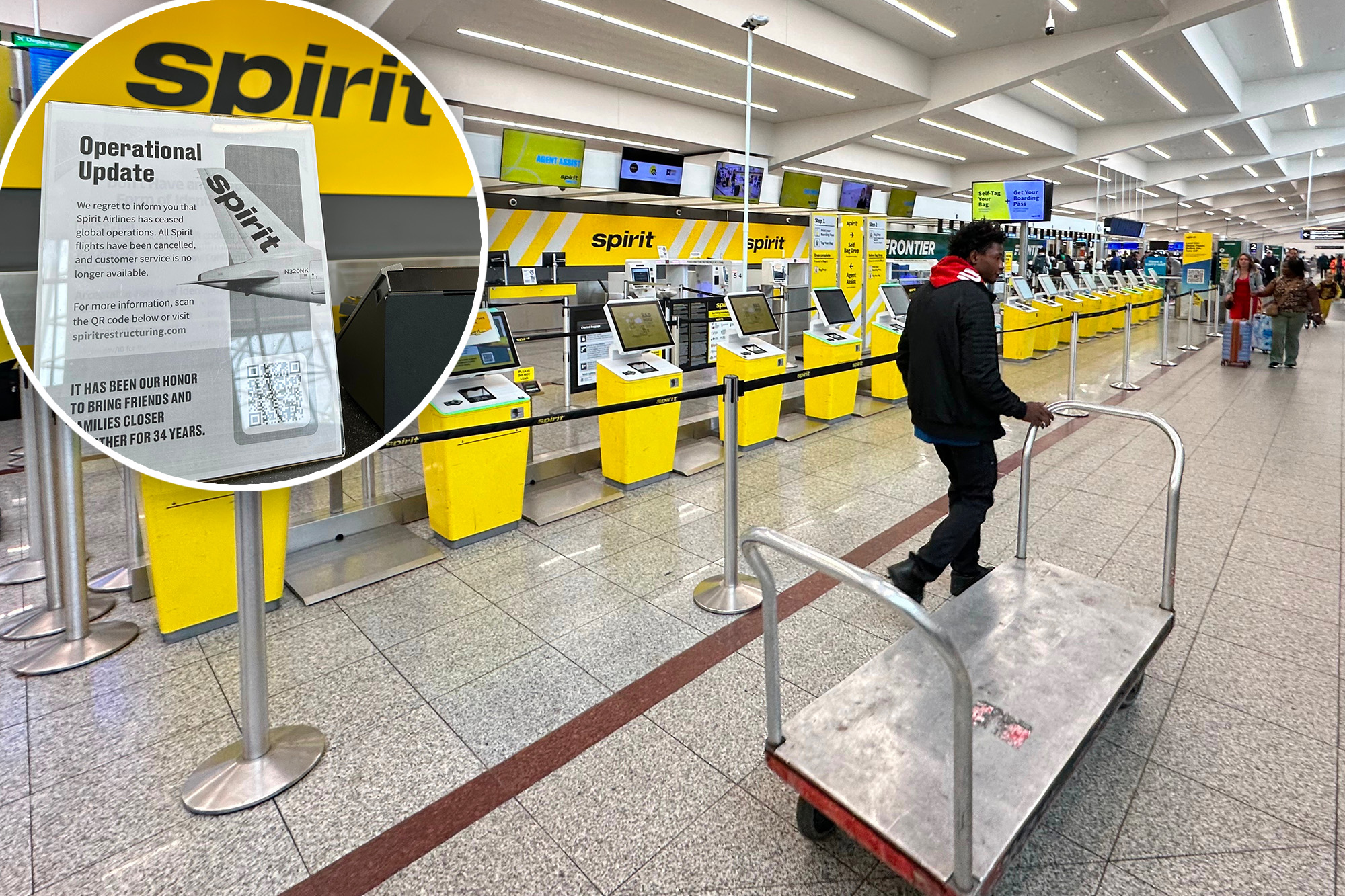 Spirit Airlines shutdown torpedoes flights across NY, NJ — here’s what ...