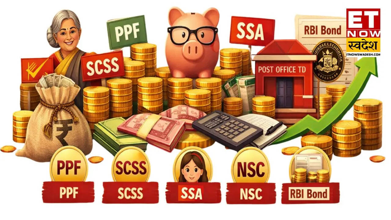 इन 5 सरकारी स्कीम में मिल रहा 8.2% तक ब्याज, सुरक्षित निवेश के साथ पैसा ...