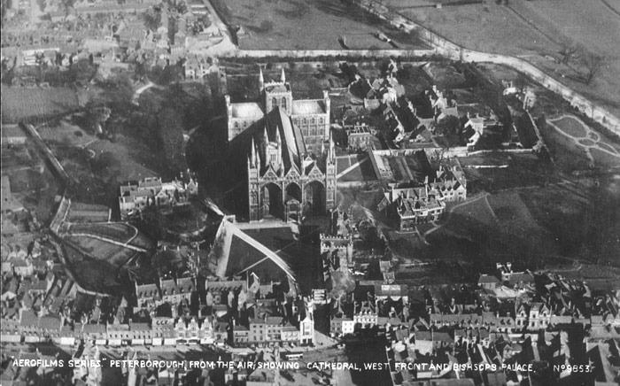 Fly back through the decades and see how much Peterborough has changed ...