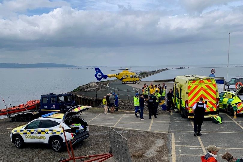 Kayaker rescued after collapsing as emergency services descend on West ...