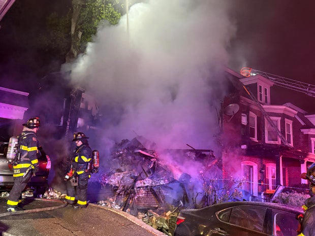Woman found dead after house fire and collapse in Wilmington, Delaware