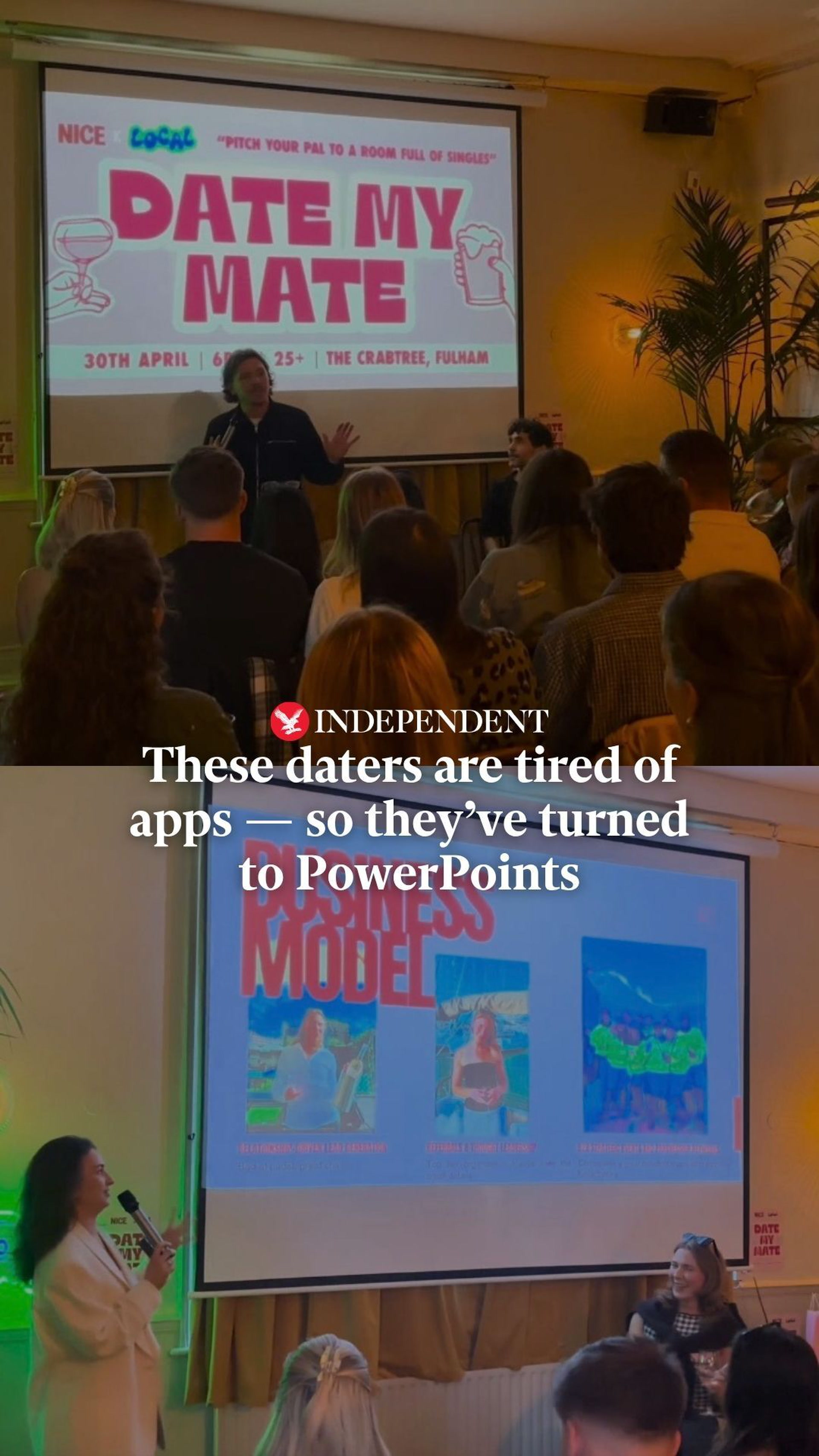 These singles are tired of apps, so they’ve turned to PowerPoint dating