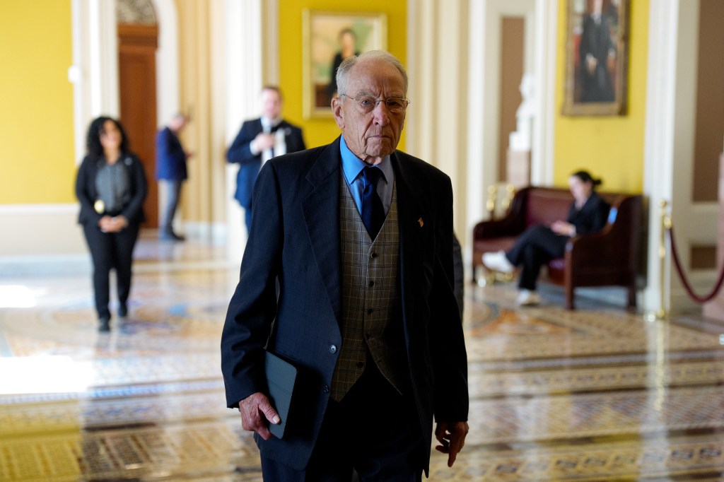 Sen. Chuck Grassley, 92, skipped White House Correspondents’ Dinner to ...