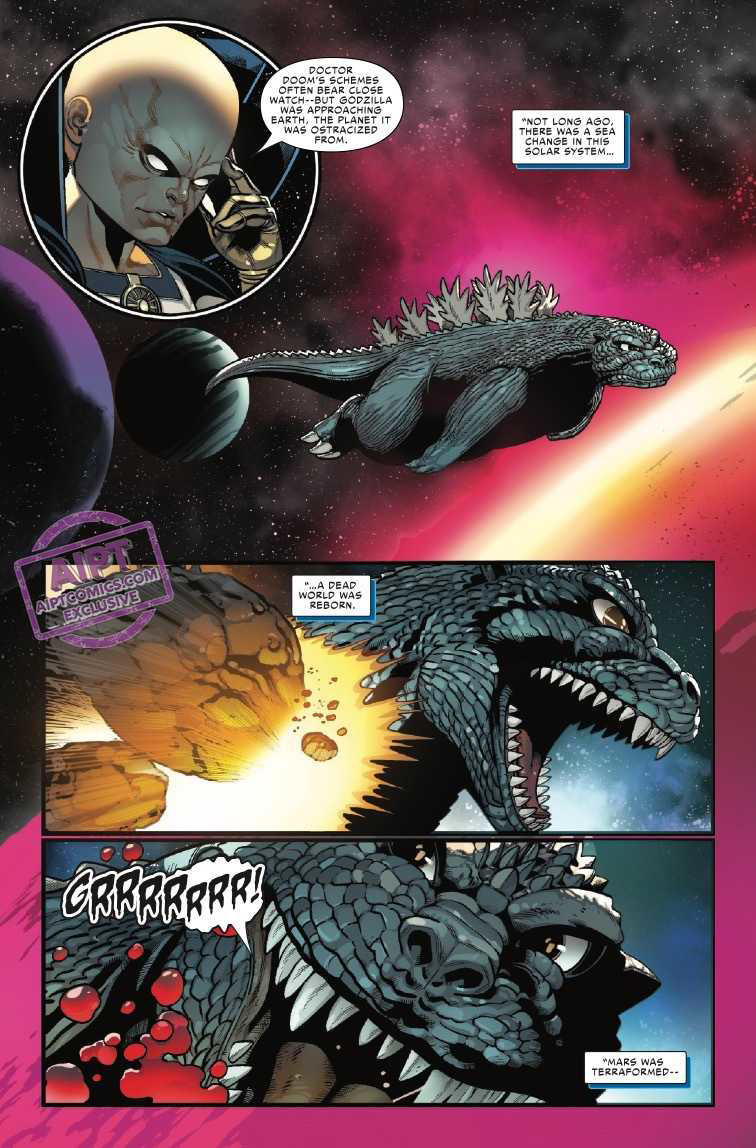 Magneto turns asteroids into bullets against Godzilla in Infinity Roar ...
