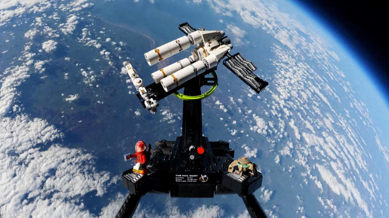 From golf balls to LEGO sets, what strange things have gone to space?