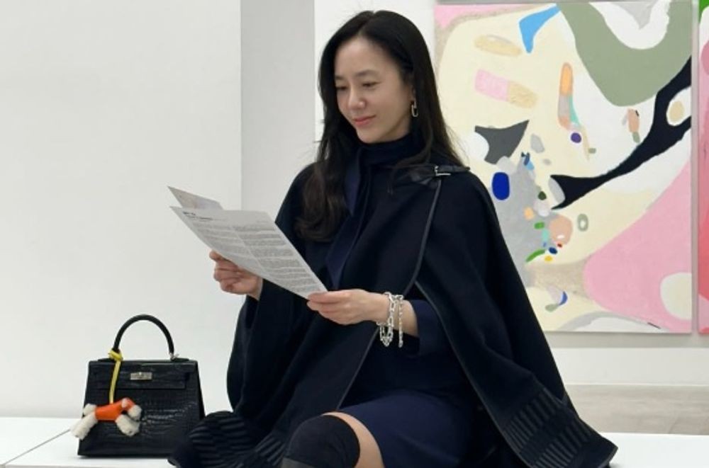 박주미, 정용진 회장 아내 한지희 공연 관람 