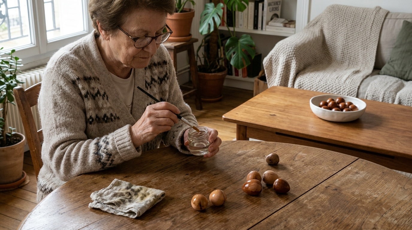 Ce déchet de fruit que les seniors gardent pour le vernir : la vraie ...