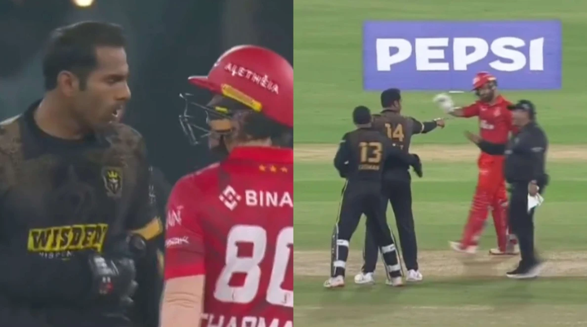 Watch Mohammad Ali Mark Chapman In Heated Argument During PSL 2026