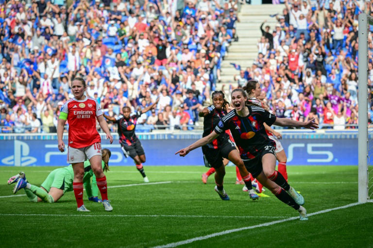 El Lyon supera al Arsenal y alcanza la final de la Liga de Campeones Femenina.