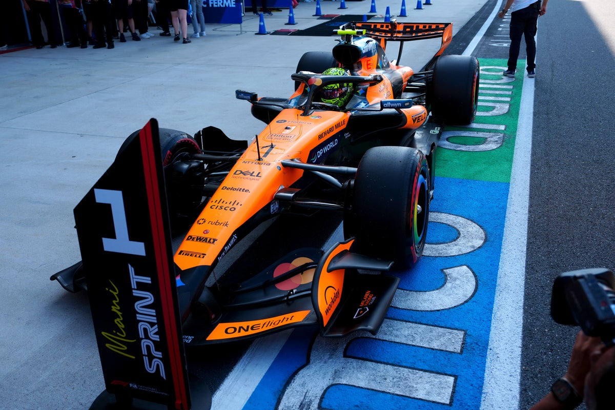 Lando Norris eases to victory in Miami Grand Prix sprint for first win ...