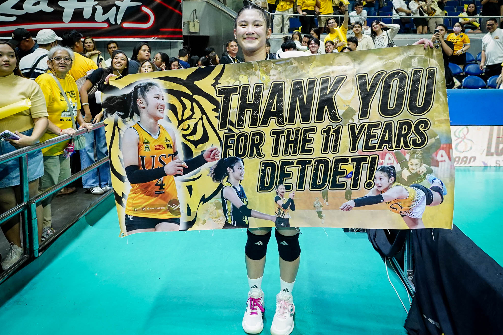 UAAP: Detdet Pepito grateful as UST journey comes to a close