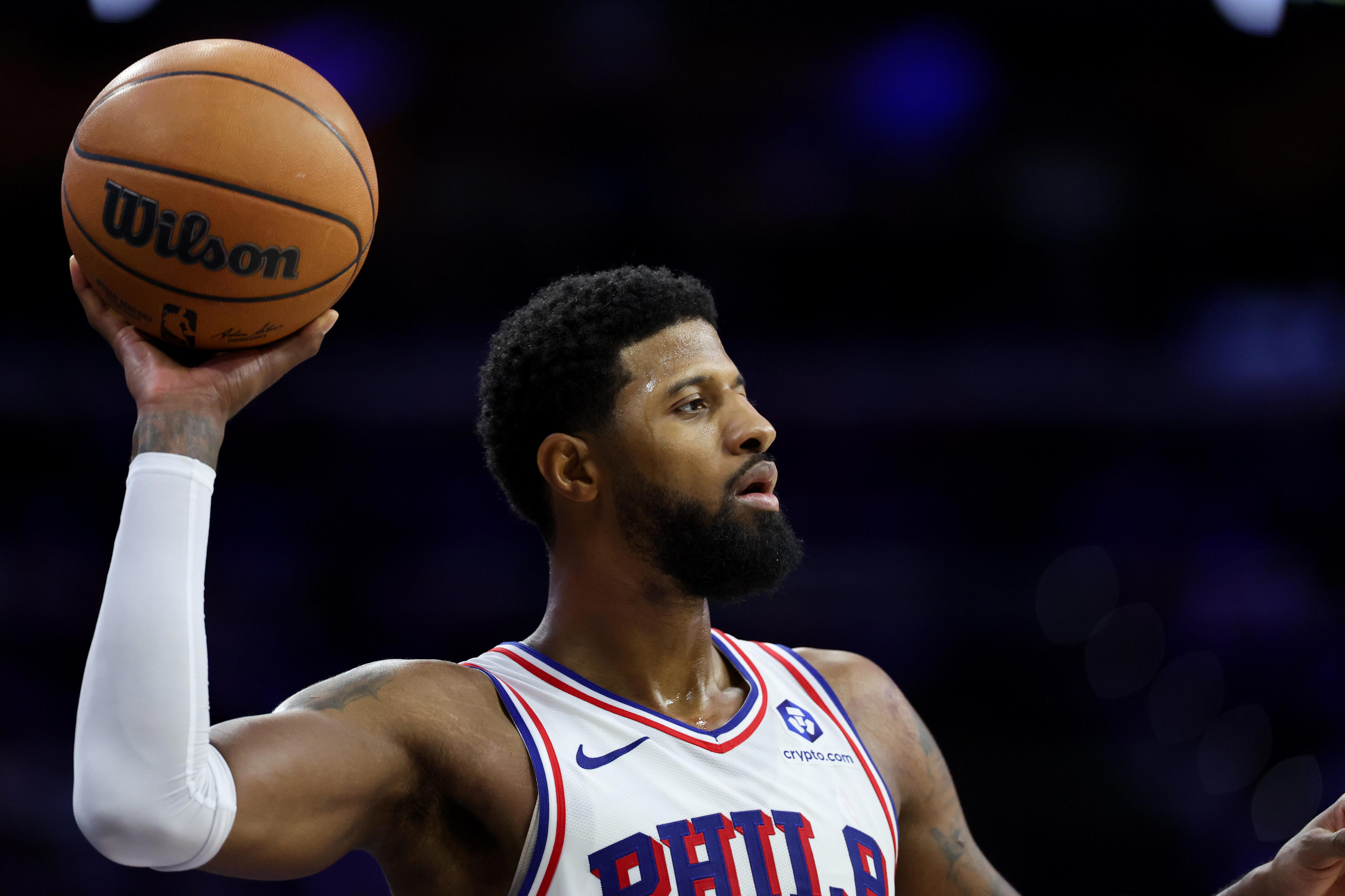 Sixers rookie gives love, respect to impressive veteran Paul George