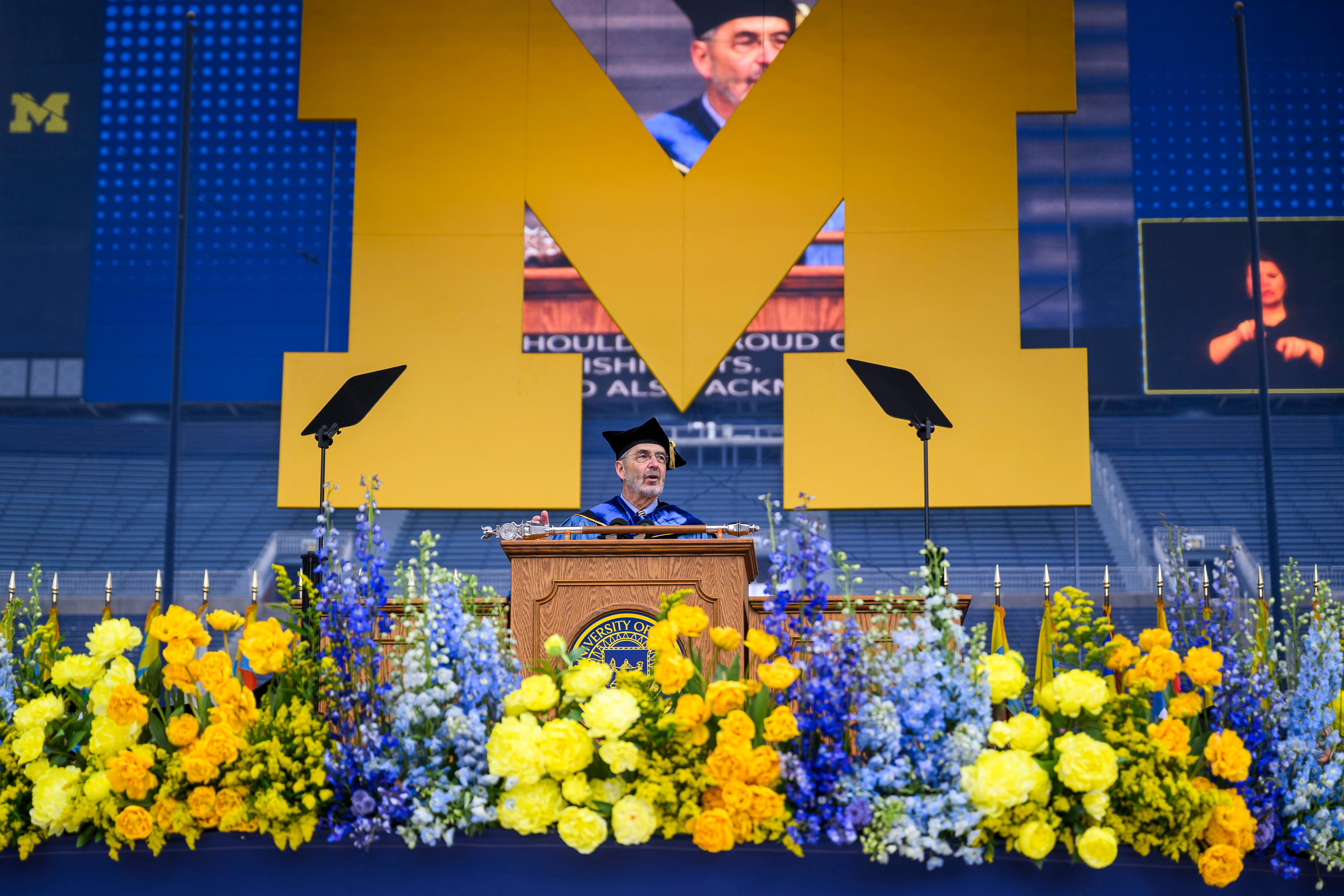 Pro-Palestinian UM commencement comment draws ire from school's leaders