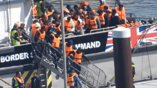 migrant crossing | Source: GB News