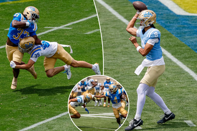UCLA’s spring football game shows off team’s new energetic vibe