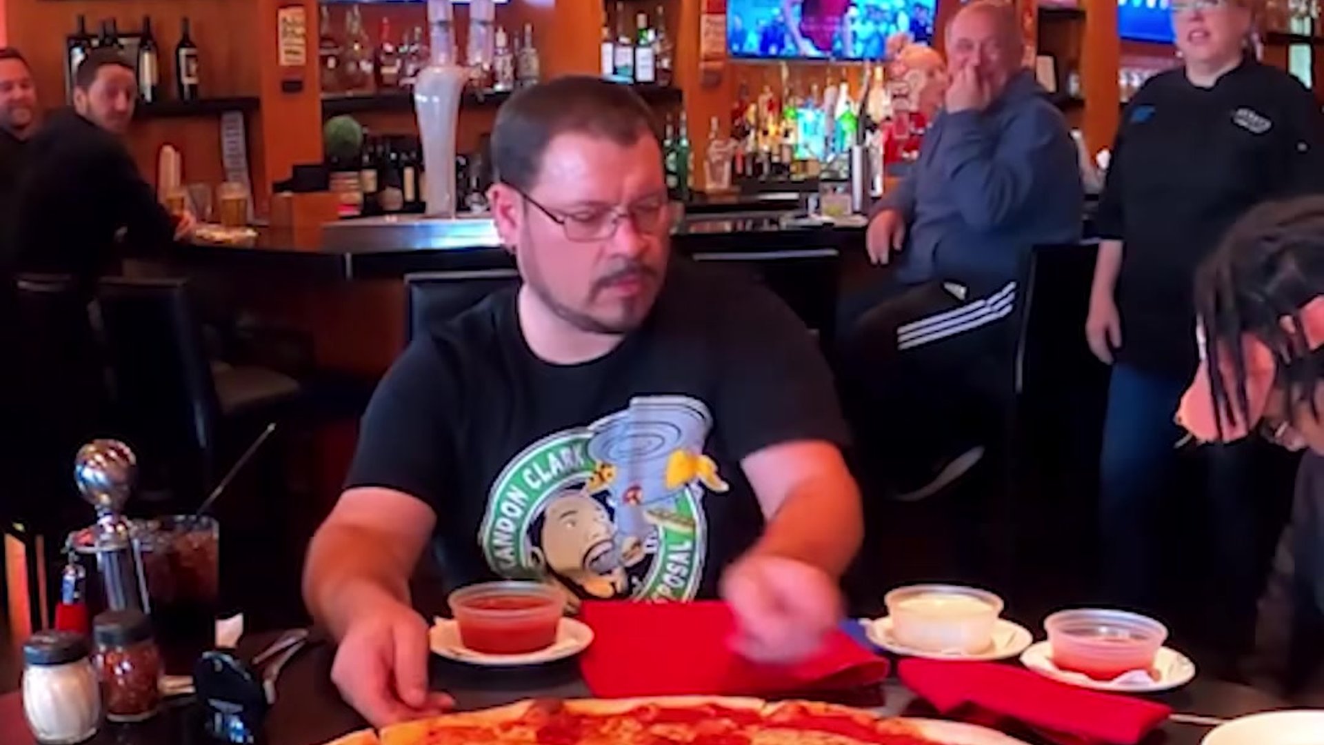 32 inch pizza challenge attempt