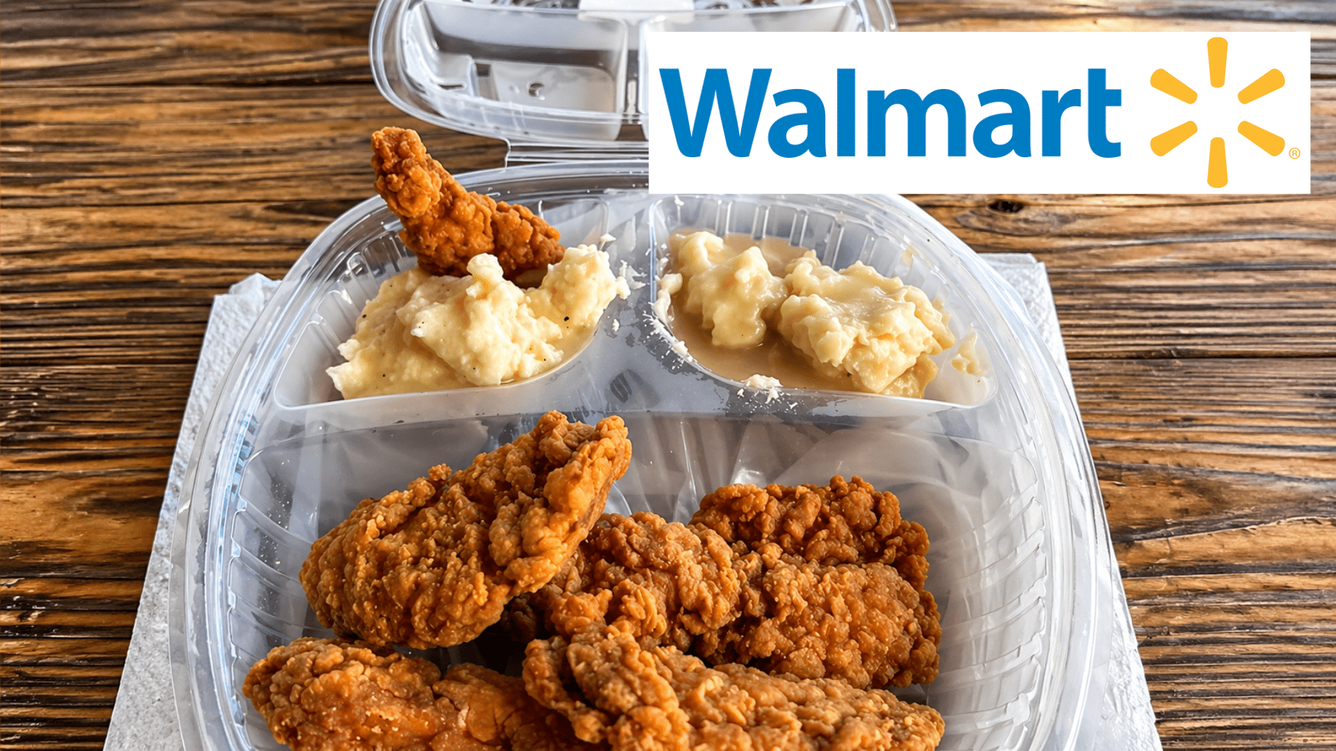 Walmart has a $4 chicken dinner that shoppers say beats KFC