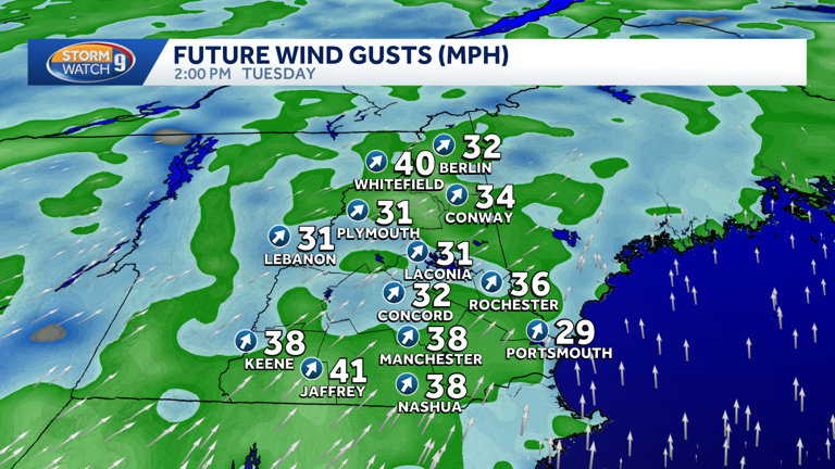 Drier Sunday in New Hampshire ahead of brief warm up