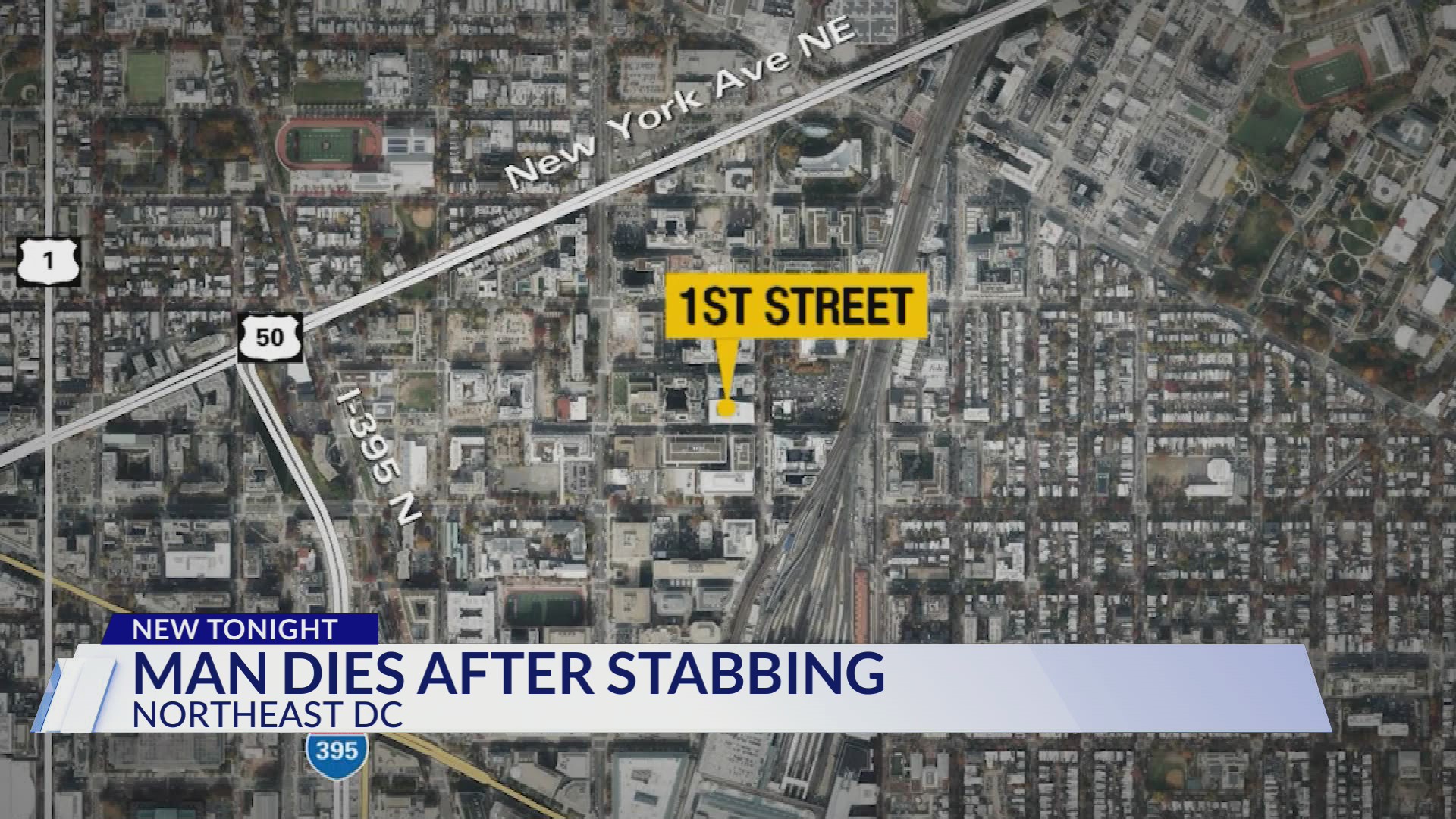Man dies after stabbing in DC's NoMa neighborhood, 1 in custody