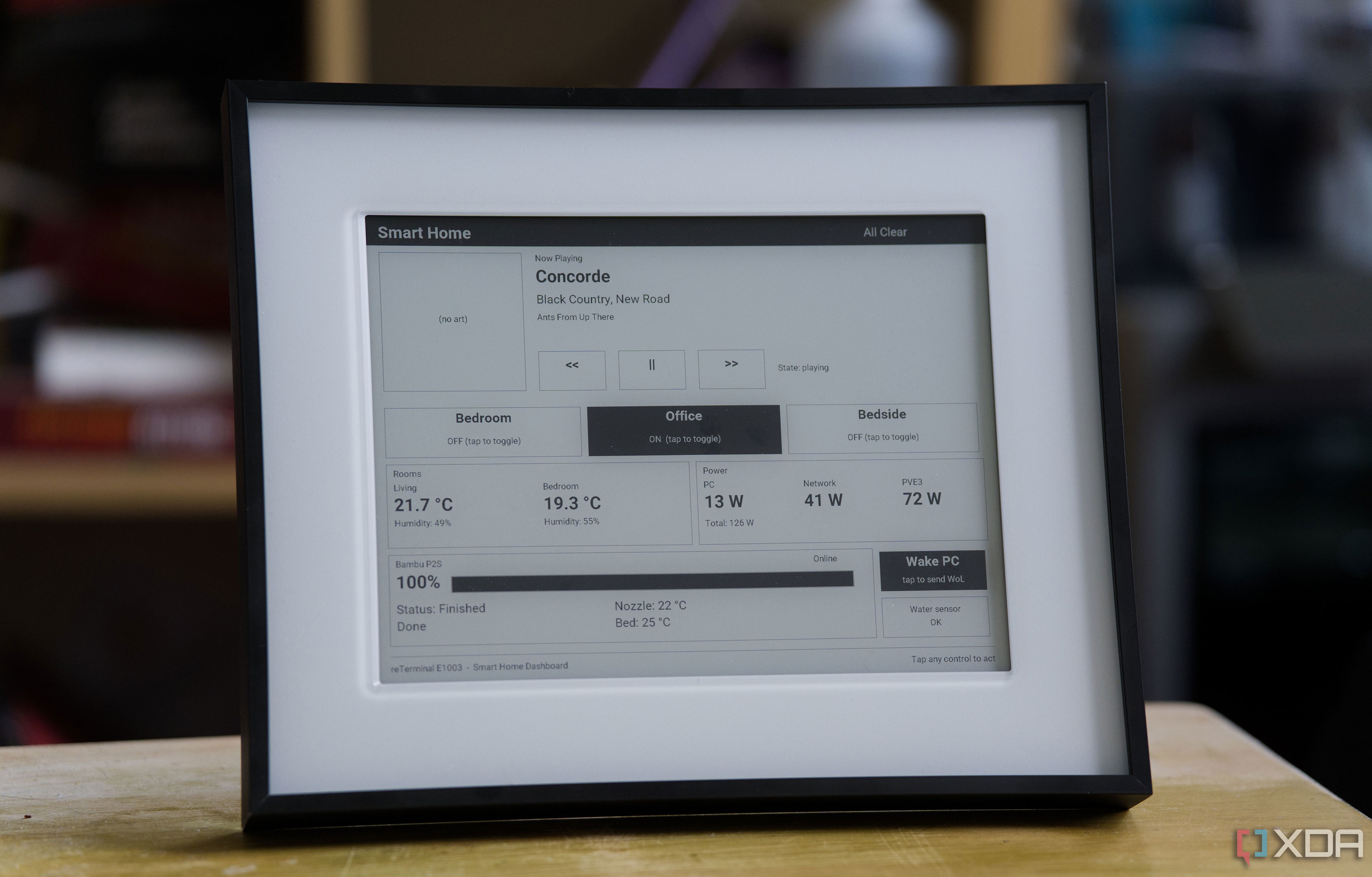 I built a touch-enabled ePaper Home Assistant dashboard, and it's ...