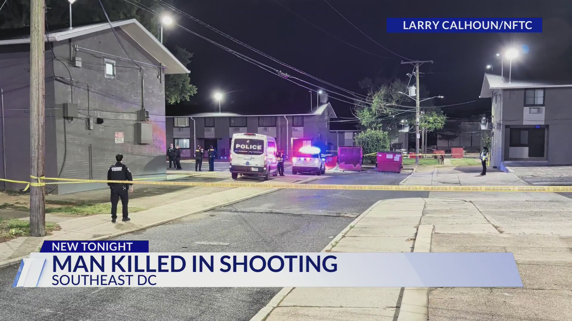 Man killed in Southeast DC shooting; homicide investigation underway