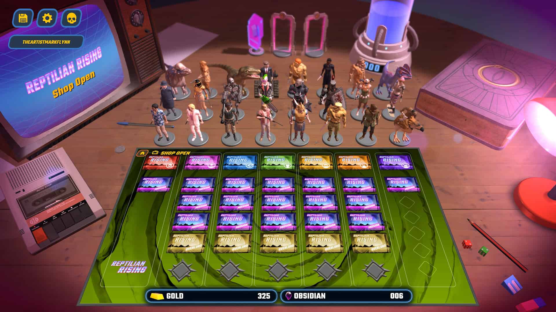 Reptilian Rising gameplay