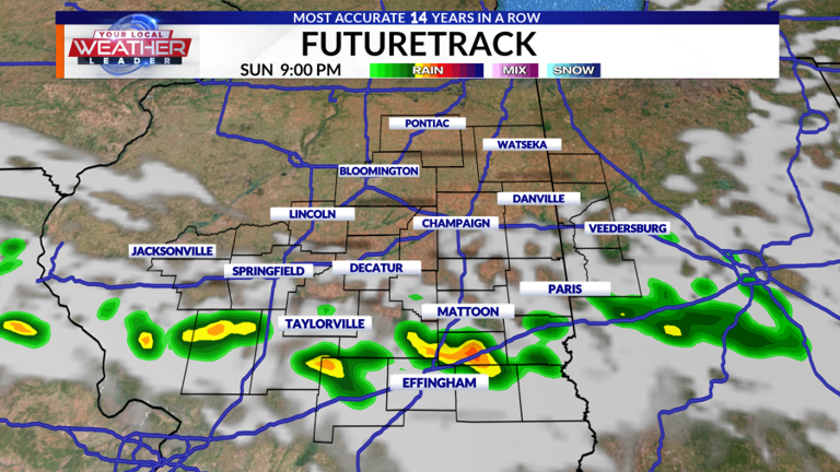 Weather now: Cool & pleasant weekend ahead, but rain chances are back soon
