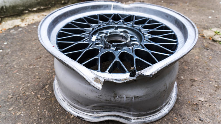 Driving with a bent rim is a bad idea: Here's how to decide when to ...