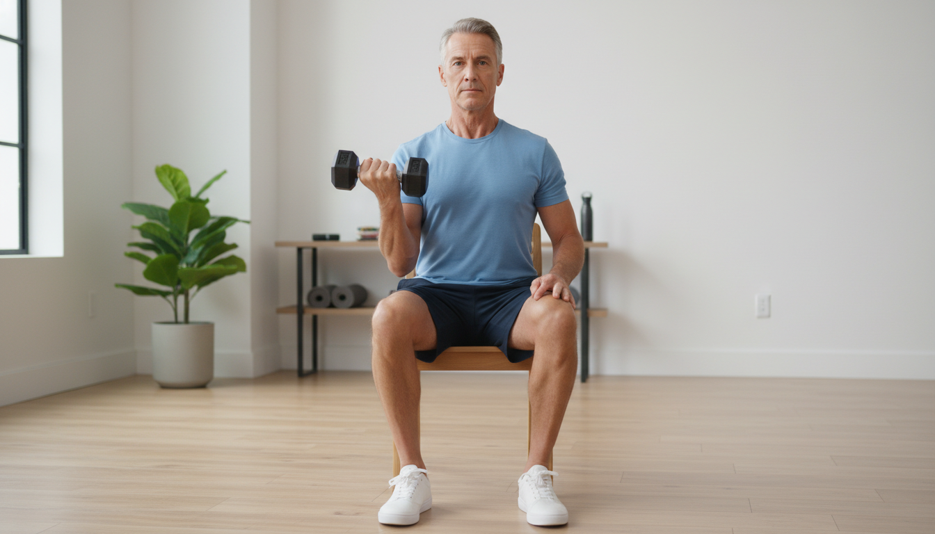 The ultimate bicep strength challenge for men over 60