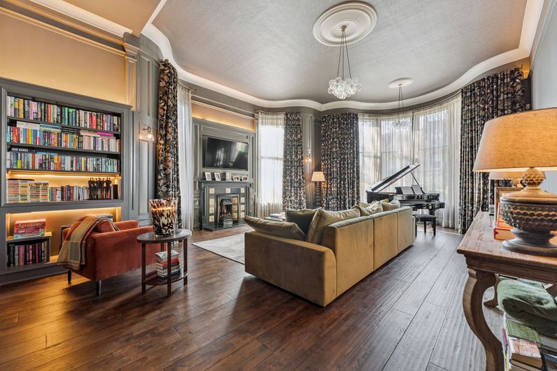 Stunning West End flat with elegant period features and sauna goes up for sale