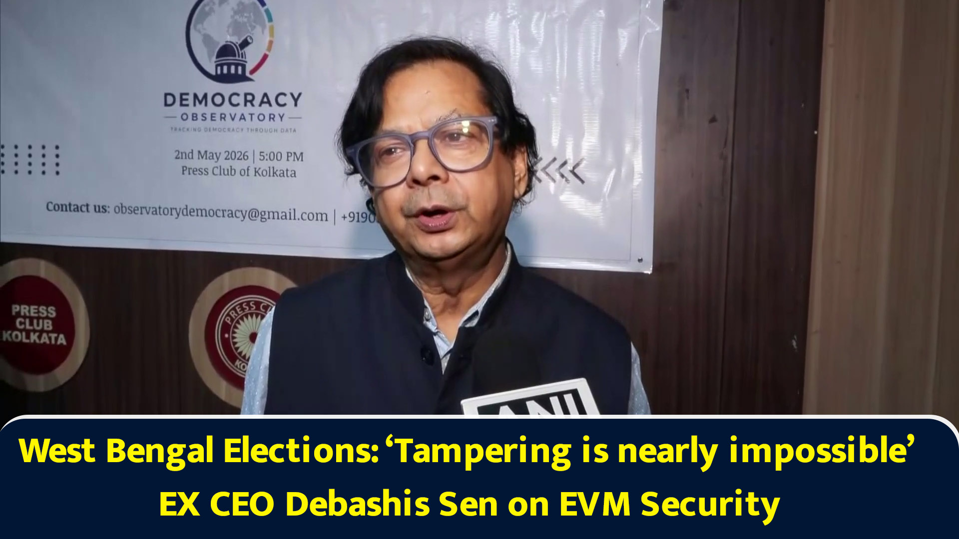 West Bengal elections: ‘Tampering is nearly impossible’ ex CEO Debashis ...