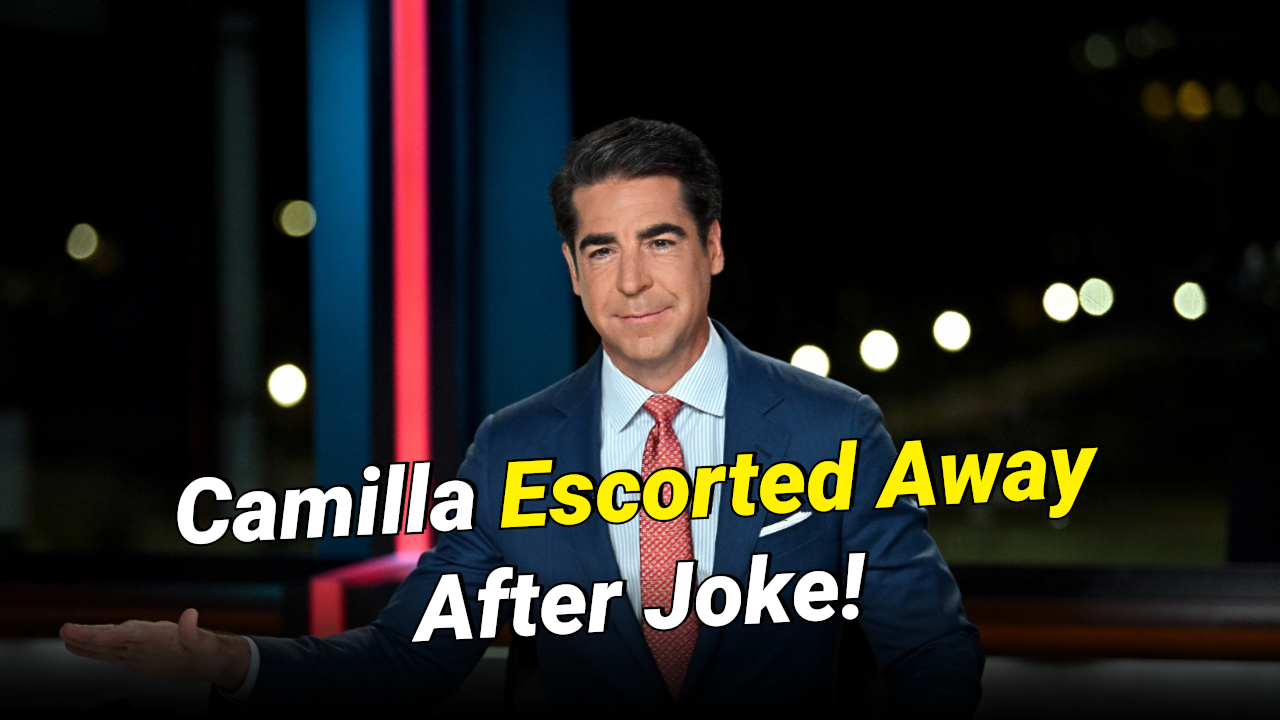 Queen Camilla escorted away from Fox News’ Jesse Watters after awkward ...
