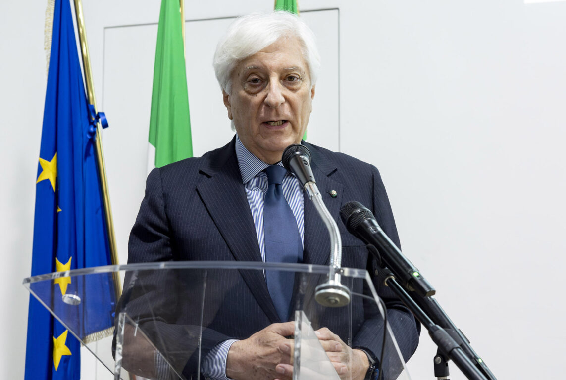 Il Segretario Generale della Presidenza della Repubblica, Ugo Zampetti Ansa / Paolo Giandotti