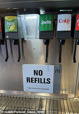 McDonald's phases out free refills with patronizing sign as customers rage